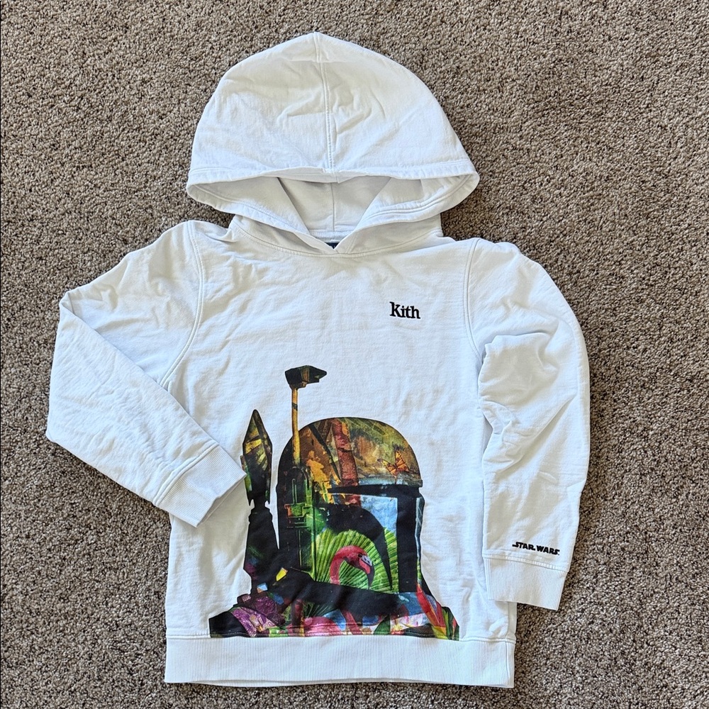 Kith x Star Wars Kids White Hoodie